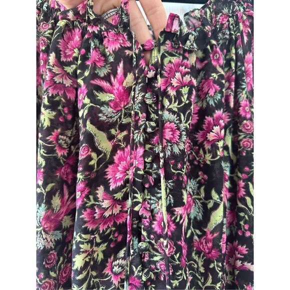 Misa Los Angeles Celina Mini Dress in Black Floral - Picture 7 of 11